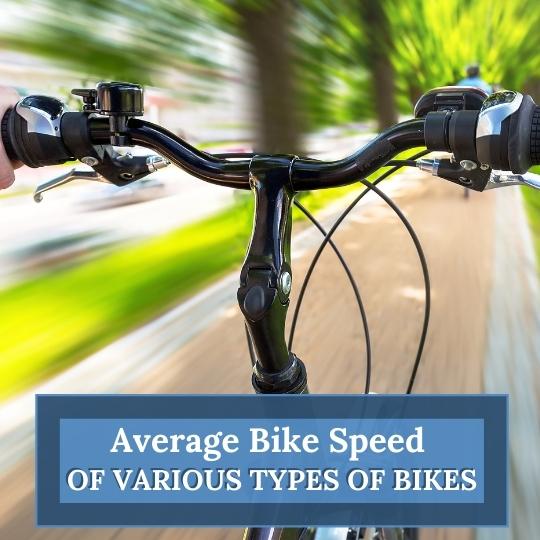 average bike speed