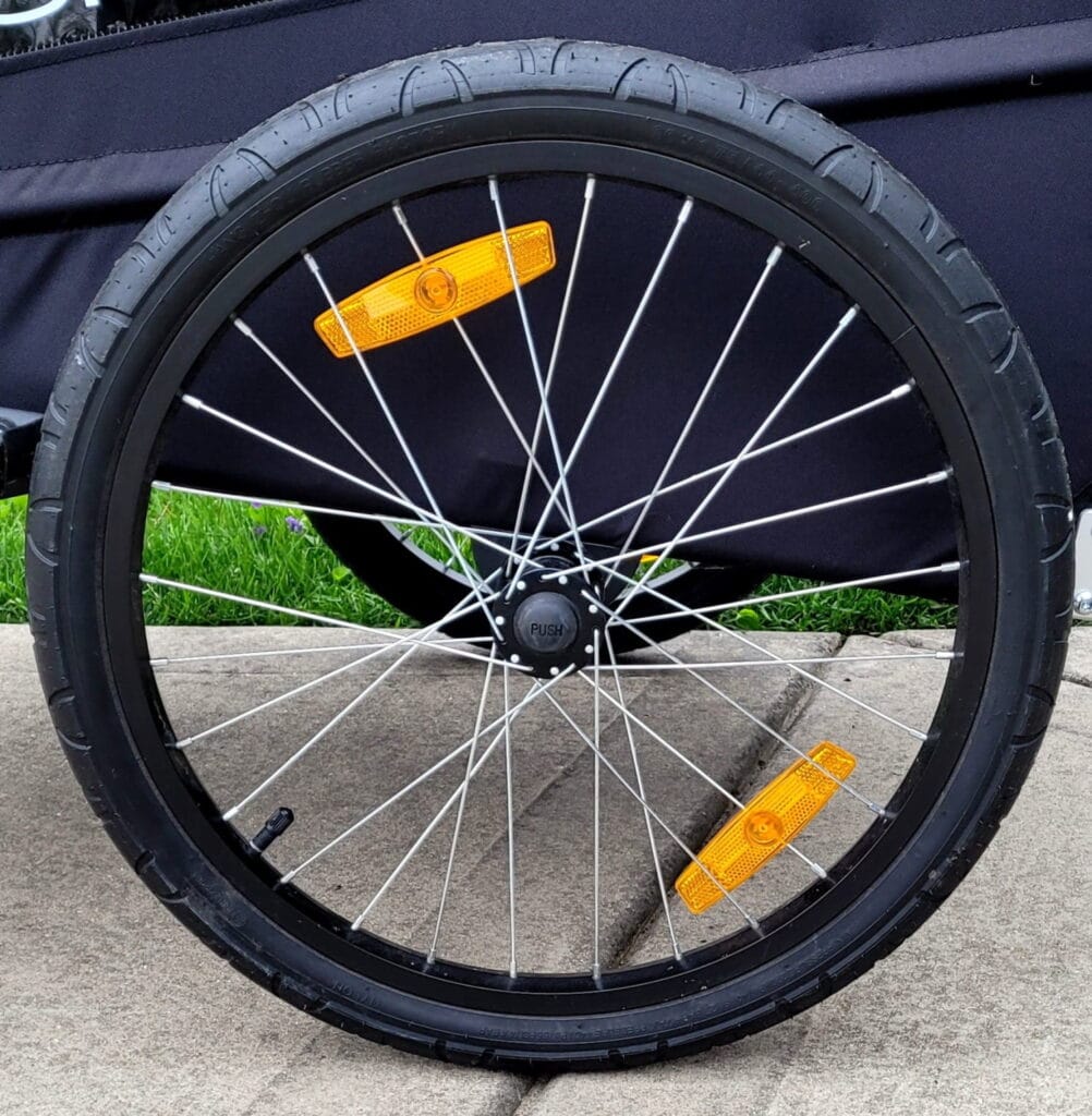 Burley Bee Premium 20-inch wheels
