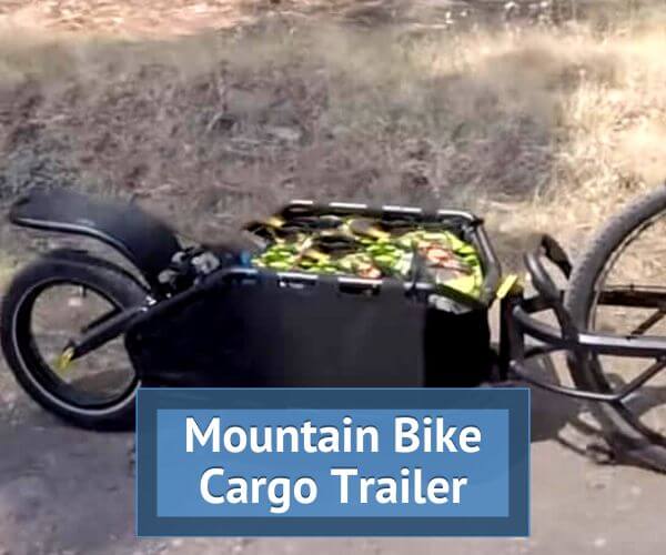Mountain Bike Cargo Trailer