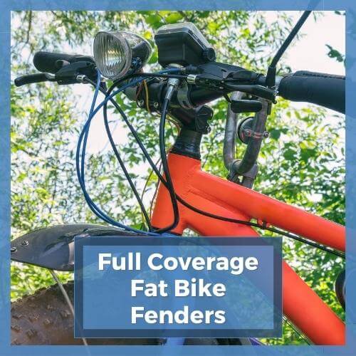 Full Coverage Fat Bike Fenders